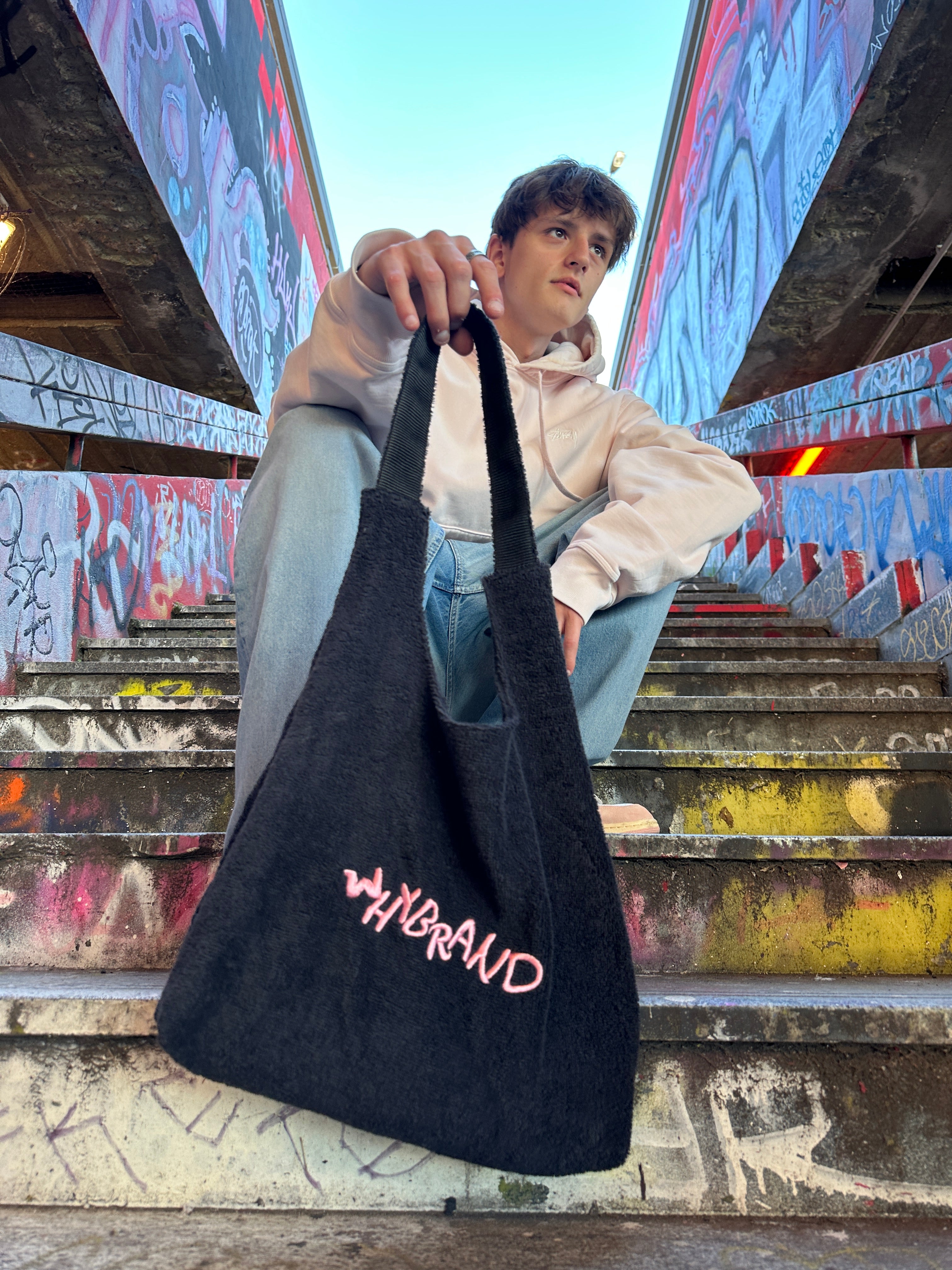 WhY Towel Bag (Pink) secondary