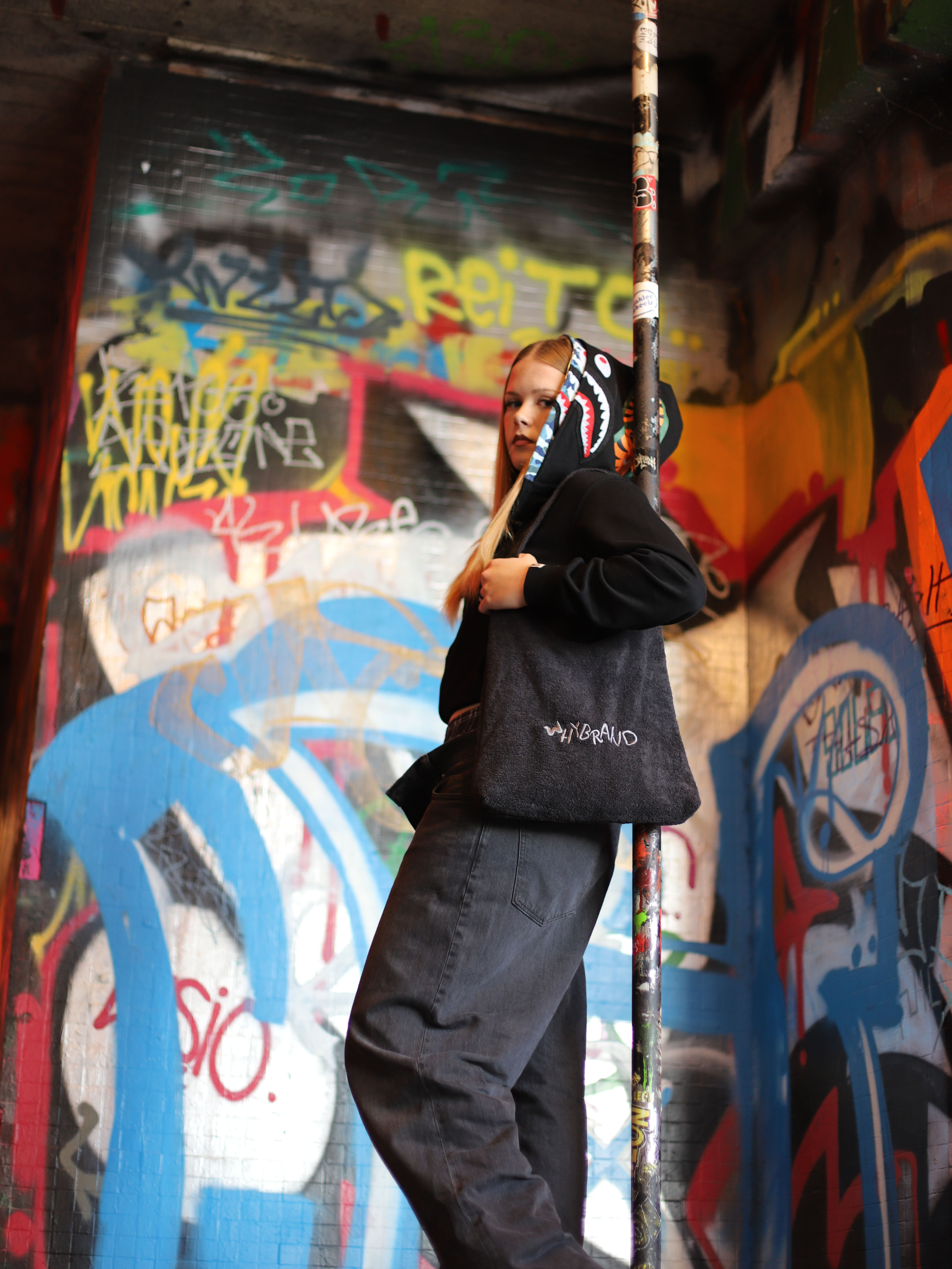 WhY Towel Bag (Gray) secondary